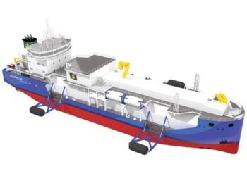 LNG bunkering vessel