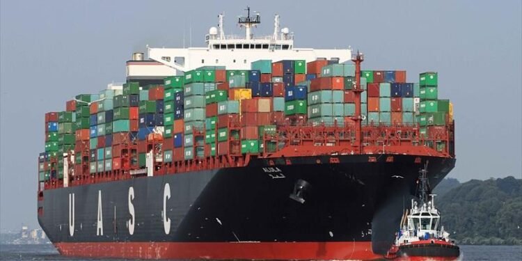 Fire on UASC Containership at Port of Hamburg