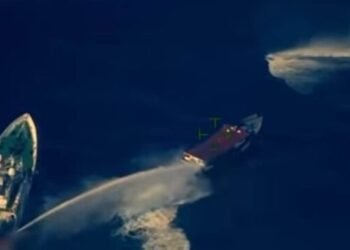 New Video Shows Damage From China Coast Guard's Water Cannon Attack