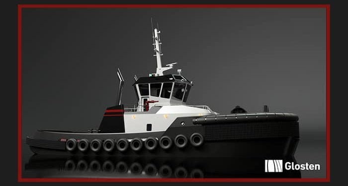 A new methanol-hybrid tug design, the SA-100