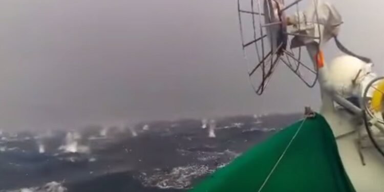 WATCH: Crazy Hail Storm Pounds Small Fishing Boat Near Naples