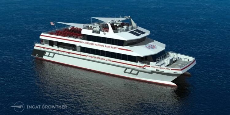 Yankee Freedom Orders New Passenger Ferry for Dry Tortugas National Park