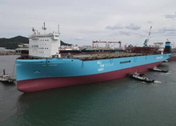 Maersk Names First Large Methanol-Enabled Vessel