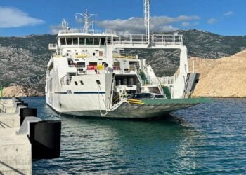 Croatian Ferry Refit for Operations on New Route