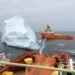 Ship Photo of the Day – Iceberg Wrangling within the North Atlantic Tug Towing Iceberg
