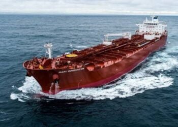 Trafigura is to time charter third-generation methanol dual-fuel products tanker Mari Innovator [Image: Waterfront Shipping]
