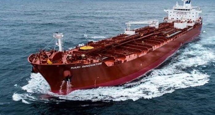 Trafigura is to time charter third-generation methanol dual-fuel products tanker Mari Innovator [Image: Waterfront Shipping]