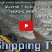 Video: Bow to Bow with Maersk Edinburgh