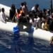 Raw Video: Chaotic Migrant Rescue by Cargo Ship Caught on Tape