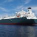 LNG carrier in Seapeak Livery