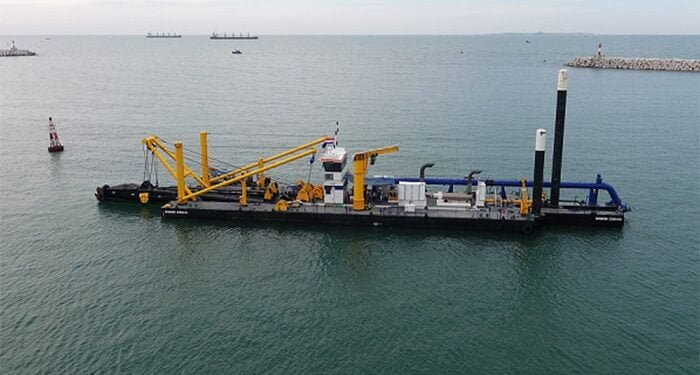 CSD 650 cutter suction dredge