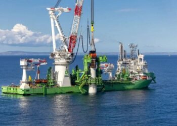 DEME’s Orion Vessel Heads to US After Finishing Scottish Offshore Wind Job