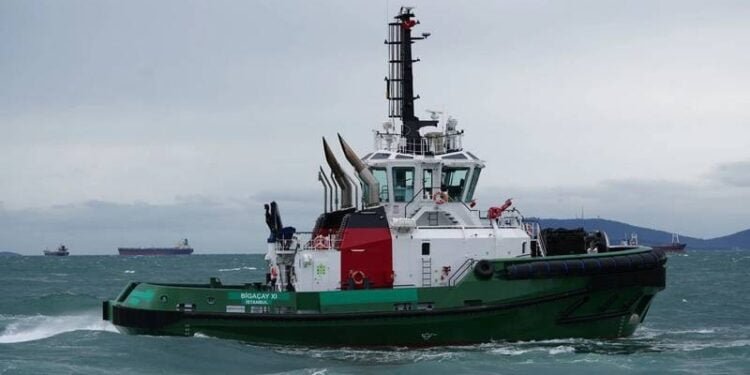 Sanmar Delivers Camperdown to Targe Towing