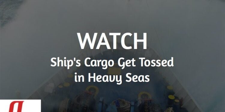 WATCH: Car Carrier’s Cargo Gets Tossed in Heavy Seas