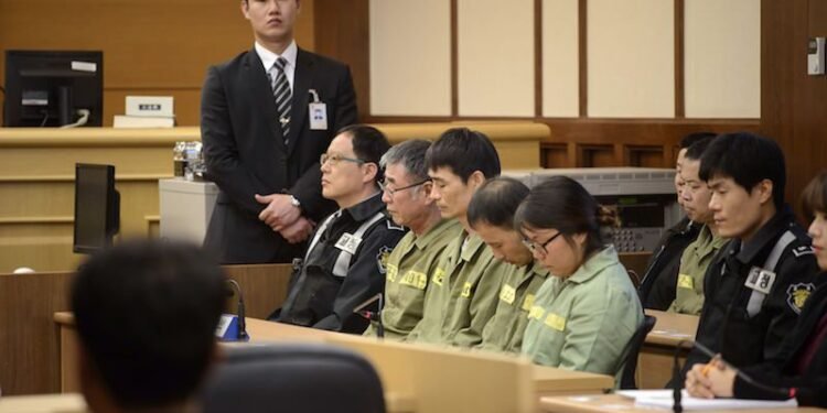 Korean Captain Found Guilty of Homicide