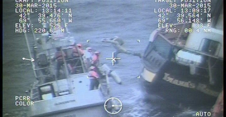 Tall Ship Abandoned – Nine Rescued from Canadian Schooner Off Massachusetts