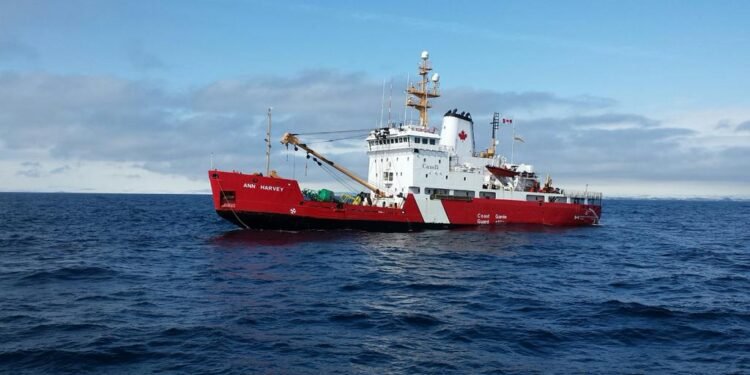 Canadian Coast Guard Ship Taking On Water Off Newfoundland Canadian Coast Guard Ship Taking On Water Off Newfoundland
