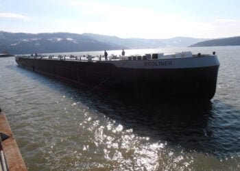 Damen EcoLiner – Europe’s Greenest Inland Vessel Launched in Romania