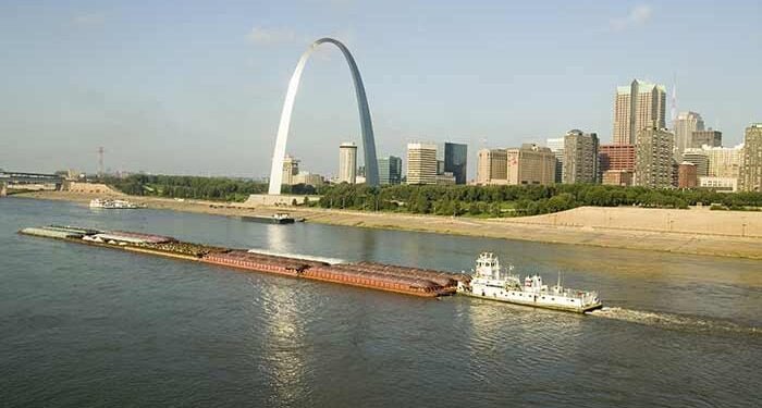 historic low water on inland rivers