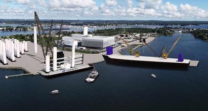 offshore wind terminal