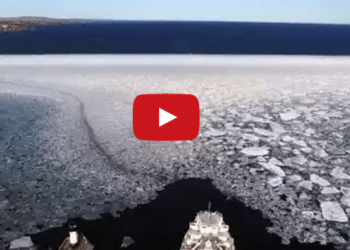 Drone Video: Laker ‘John G. Munson’ Opens Duluth Shipping Season