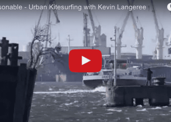 Watch: Kitesurfer Shreds Port of Amsterdam’s Busy Shipping Canal