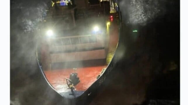 Video: USCG Aids Supply Ship Taking on Water in the Caribbean