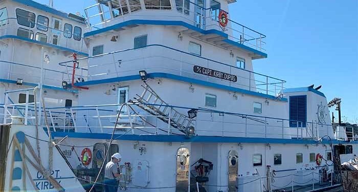 boat after engine room fire