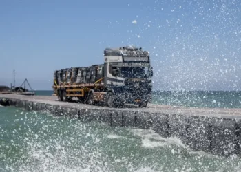 Maritime Aid Pier Installed in Gaza for the Third Time