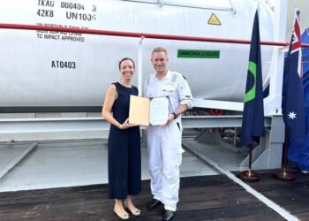 DNV Awards Certificates for Fortescue’s Dual-fueled Ammonia-powered Vessel
