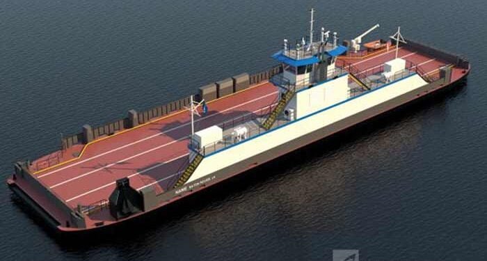 battery hybrid ferry by Thoma-Sea