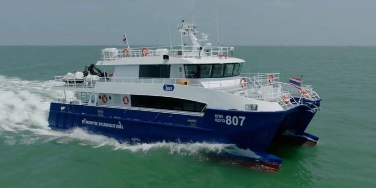 New Research Vessel Delivered to Thailand’s DMCR New Research Vessel Delivered to Thailand’s DMCR