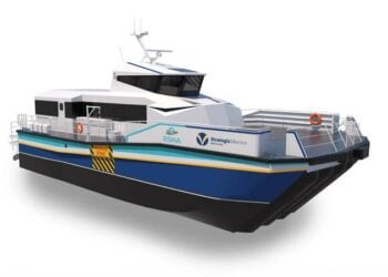 Surface Effect Ship Designed for Crew Transfer Vessels