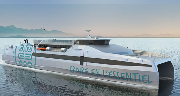 New 66 meter high speed ferry