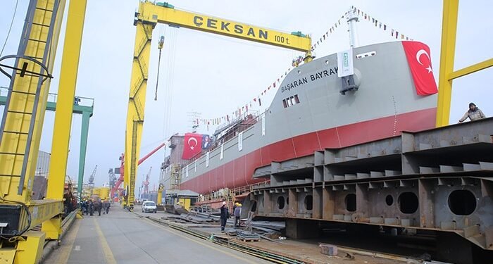 ship that will reive APC tank coating