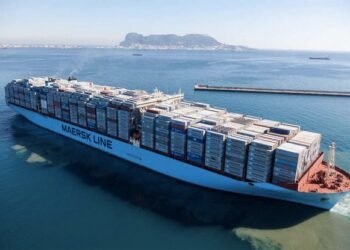 Maersk Mckinney Moller containership
