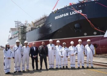 Seaspan Launches Second LNG Bunkering Vessel
