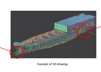 NYK Completes Basic Design Process Using Only 3D Drawings